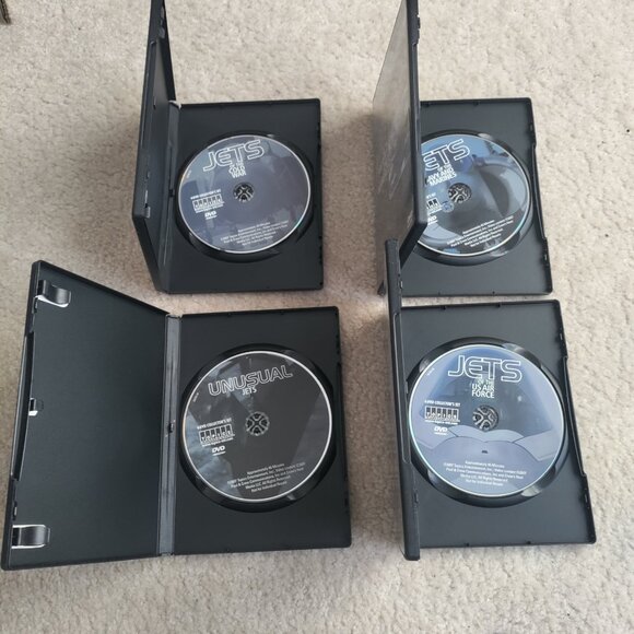 America's Fighting Jets 4 DVD's Air Force, Navy & Marines,Cold War Unusual Jets - Picture 4 of 8